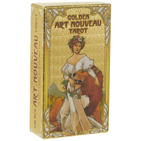 Golden Art Nouveau Tarot - CARDS | Guilia Massaglia 1